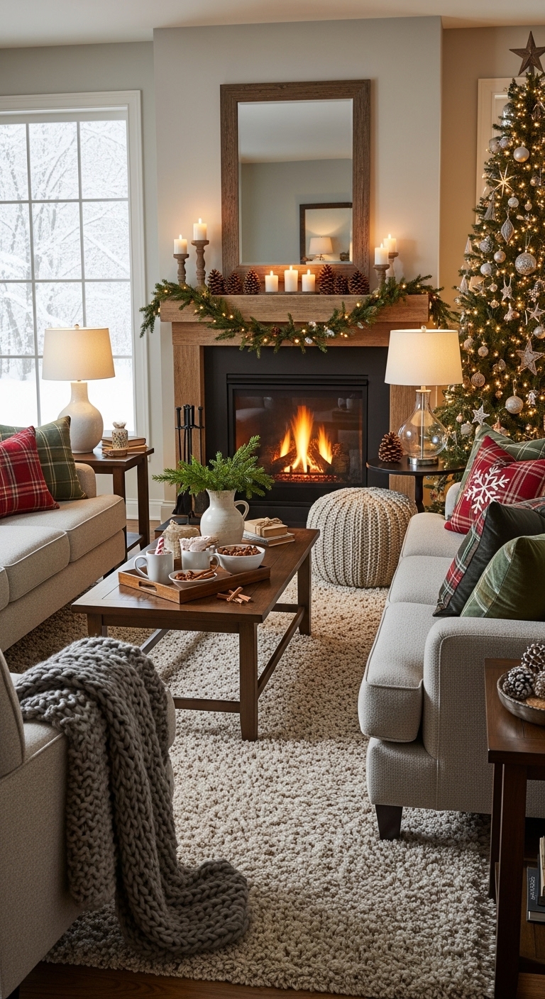 Winter Living Room Decor Ideas to Warm Up Your Space