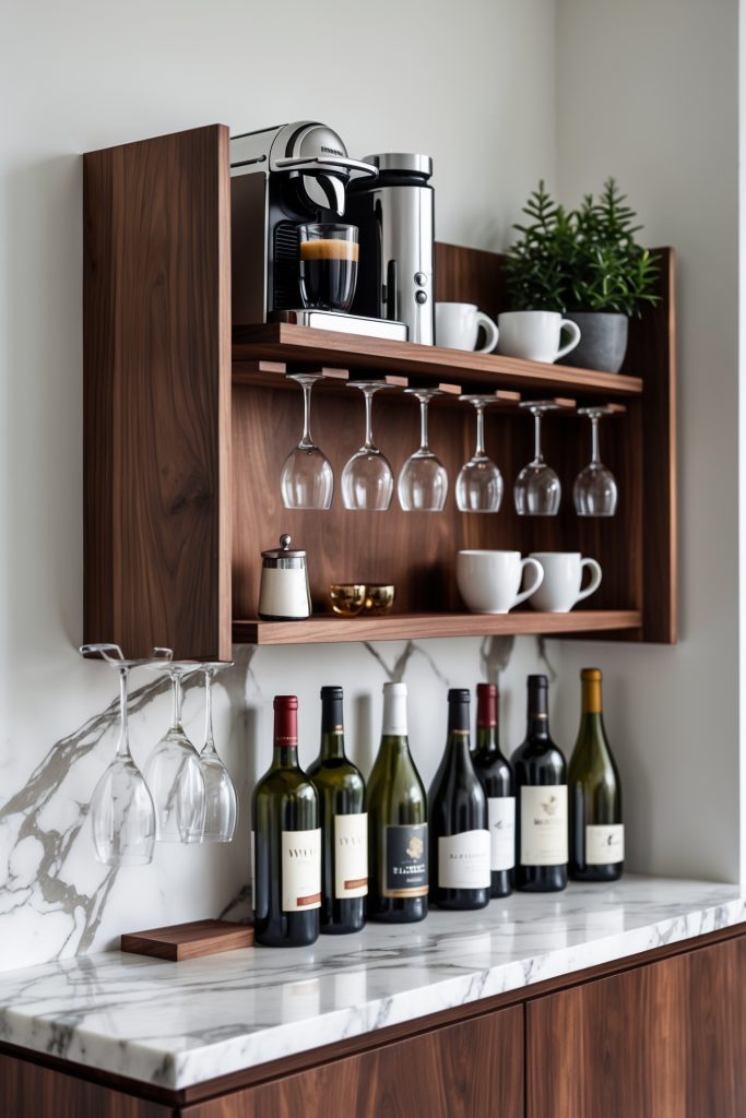 Coffee and Wine Combo Bar