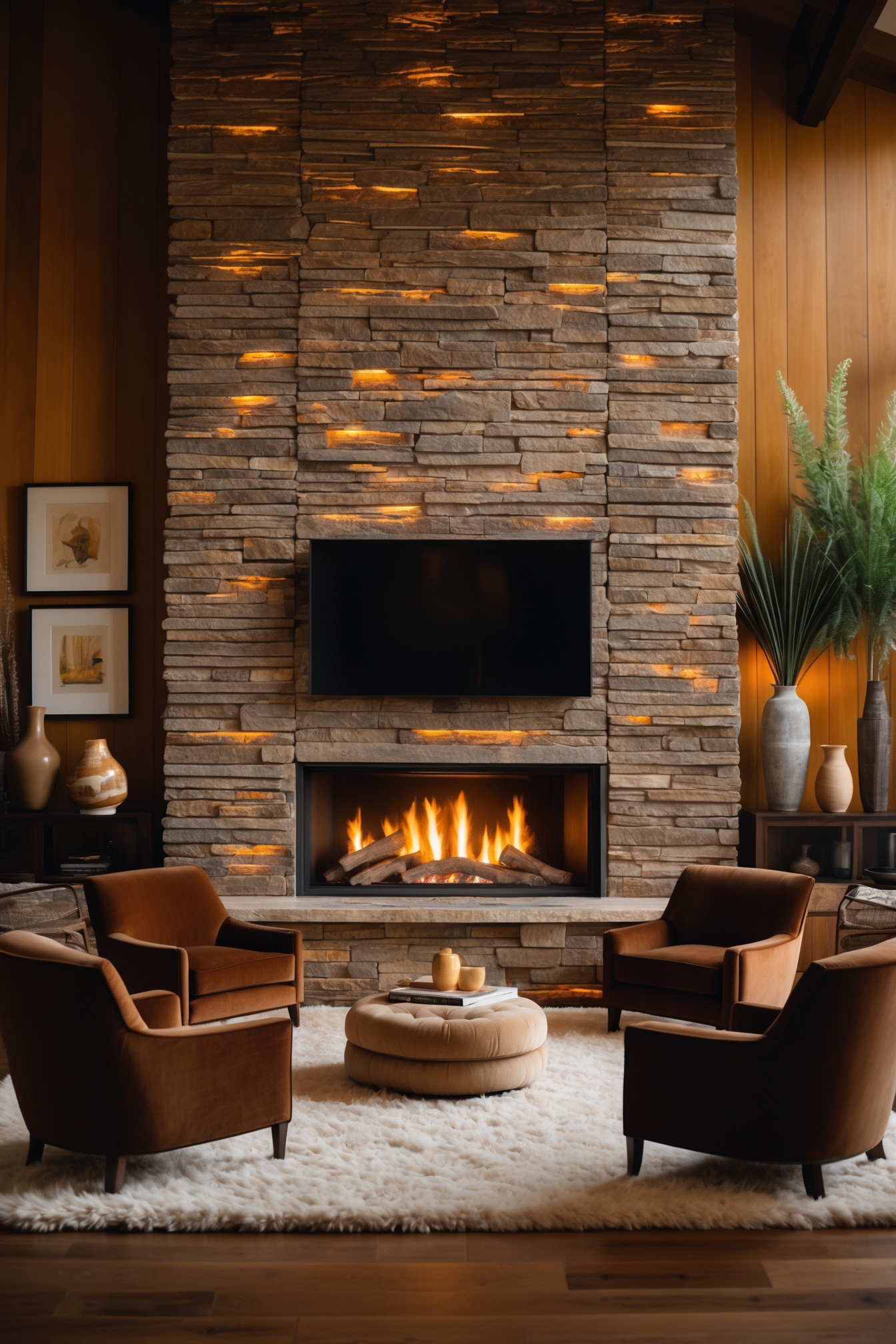 Fireplace TV Wall Ideas for a Stylish Living Room - Lifeverse