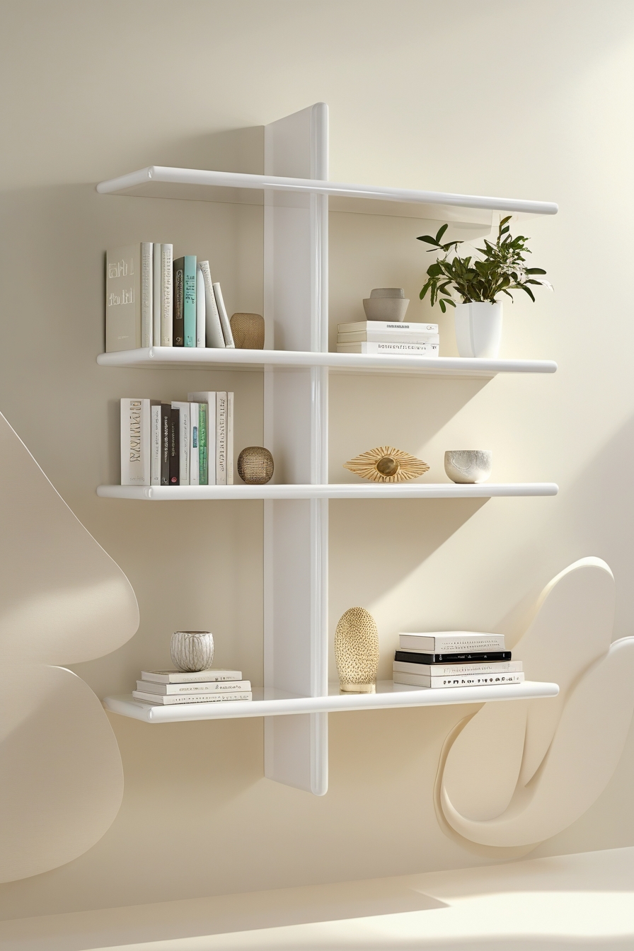 Floating Bookshelves You Can build yourself - Lifeverse - Lifestyle Blog