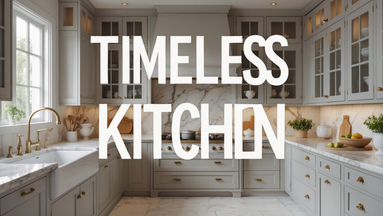 Timeless Kitchen Designs That Never Go Out of Style