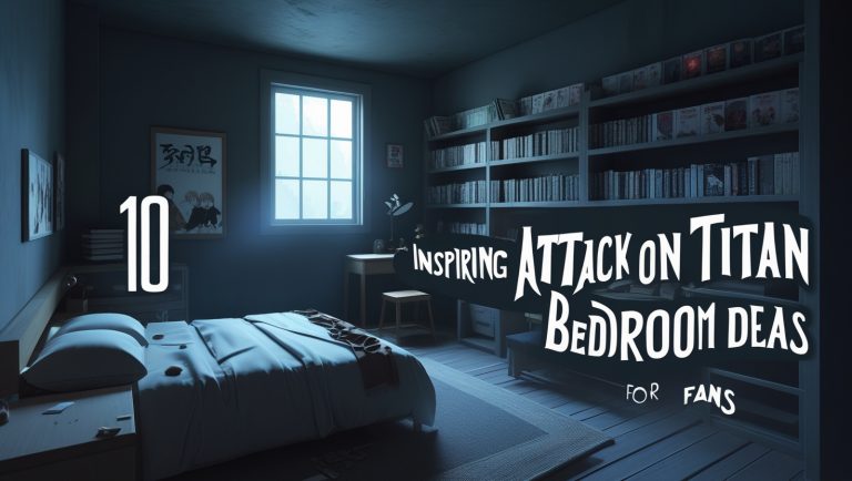 10 Inspiring Attack on Titan Bedroom Ideas for Fans