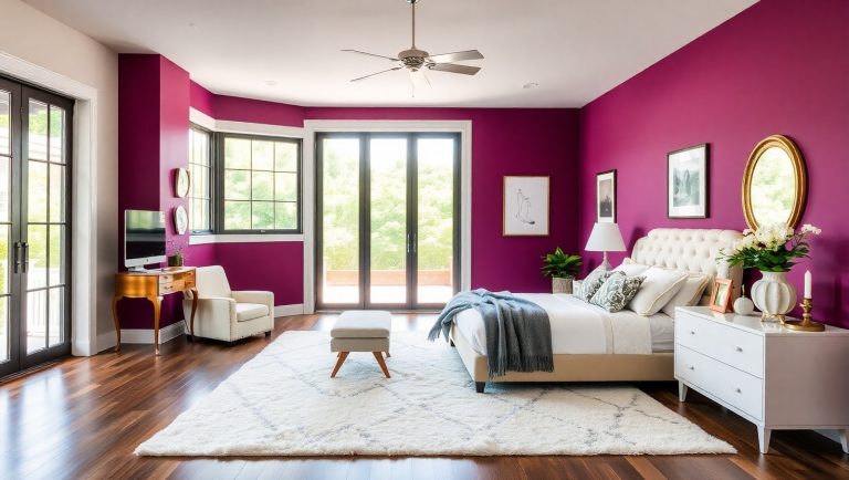 Stunning Ideas for Statement Bedroom Accent Walls