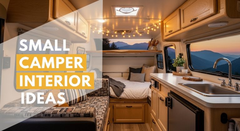 Small Camper Interior Ideas Trasform Tiny Spaces