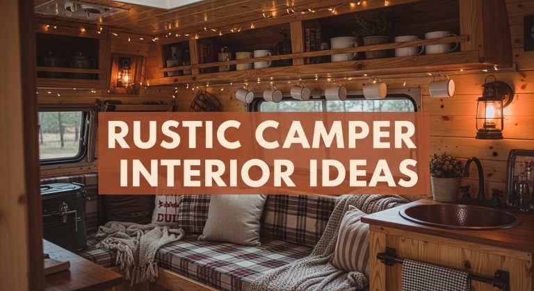 Rustic Camper Interior Ideas
