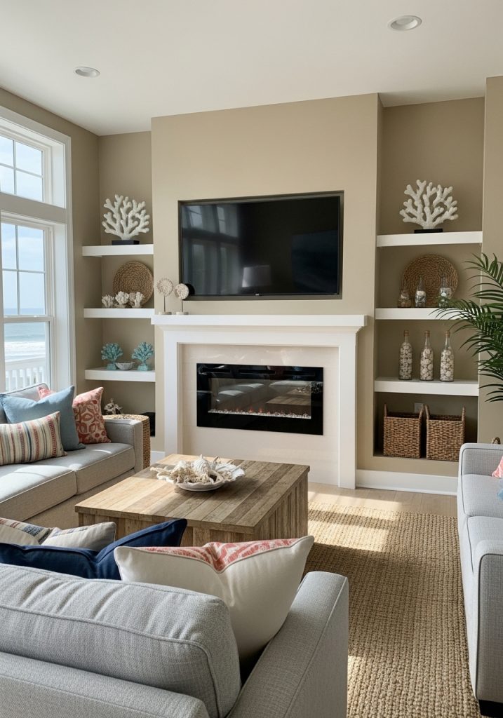 20 Stunning Fireplace Wall Ideas: Luxury Living Room Designs