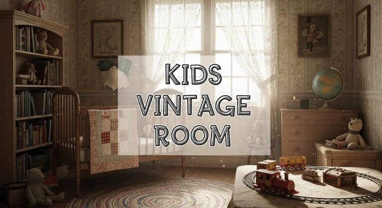Vintage Kids Room: A Timeless Way to Style Your Child’s Space