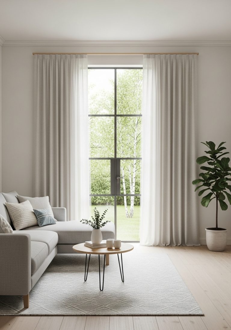 Living Room Curtains Ideas to Transform Your Space