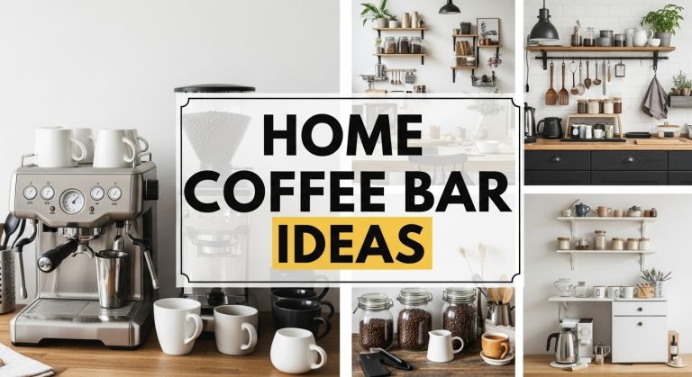 Home Coffee Bar Ideas to Elevate Your Brewing Experience