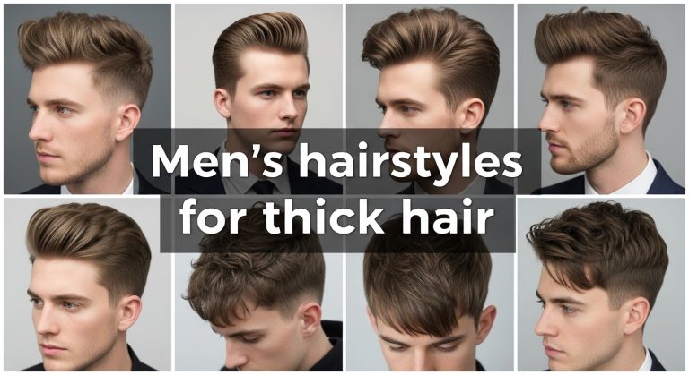 Trendy Men’s Hairstyles for Thick Hair