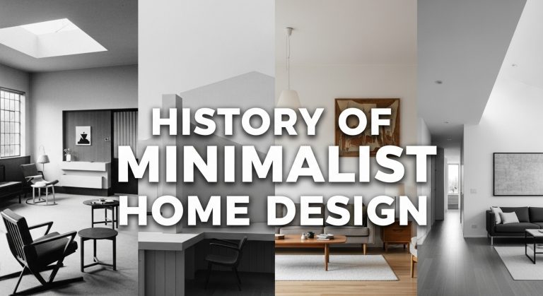 History of Minimalist Home Design