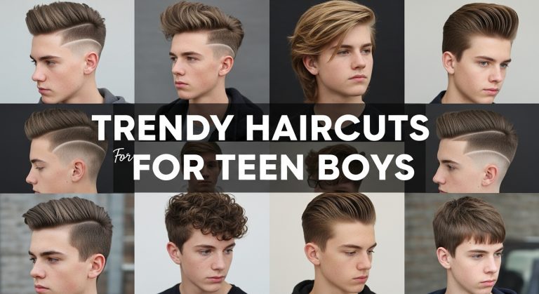 Trendy Haircuts for Teen Boys