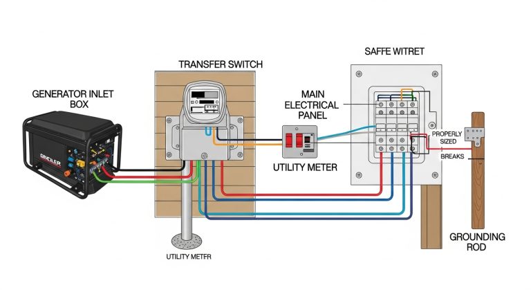 How to Wire a Home Generator Safely? A Complete Guide
