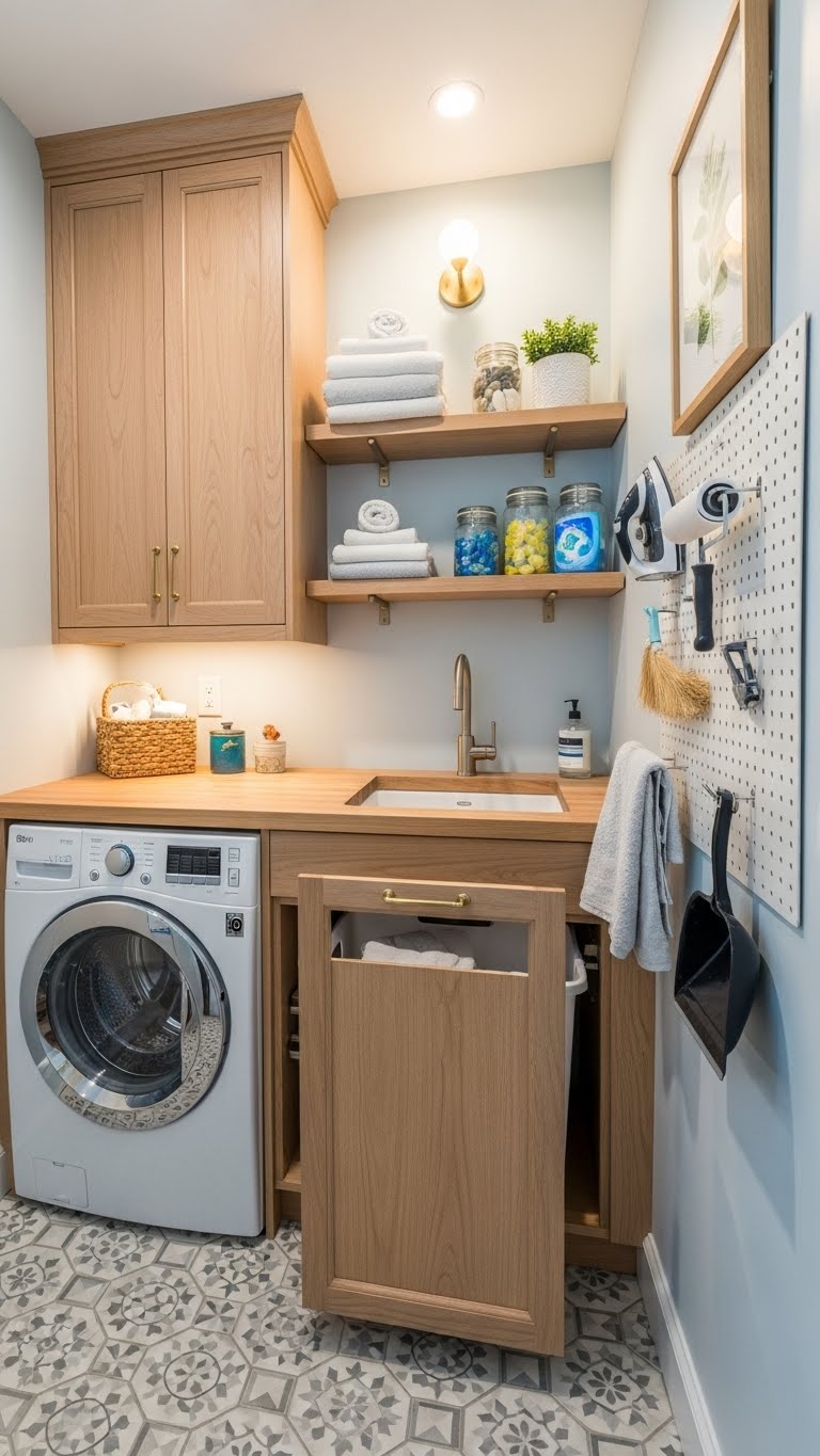 Creative Tiny Laundry Room Ideas