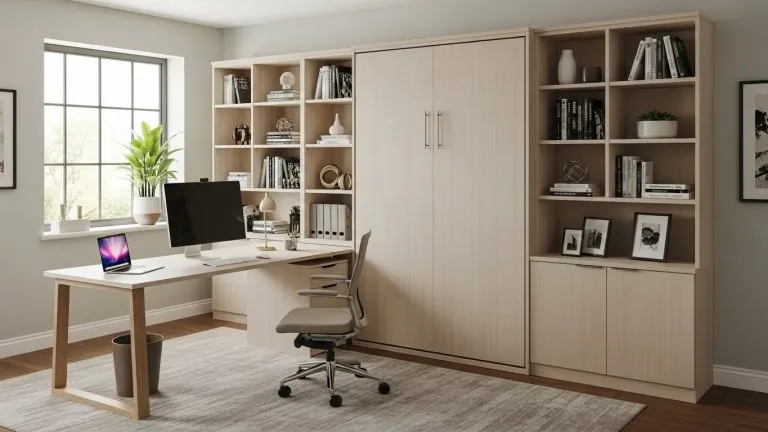 Creative Murphy Bed Office Ideas for Small Spaces