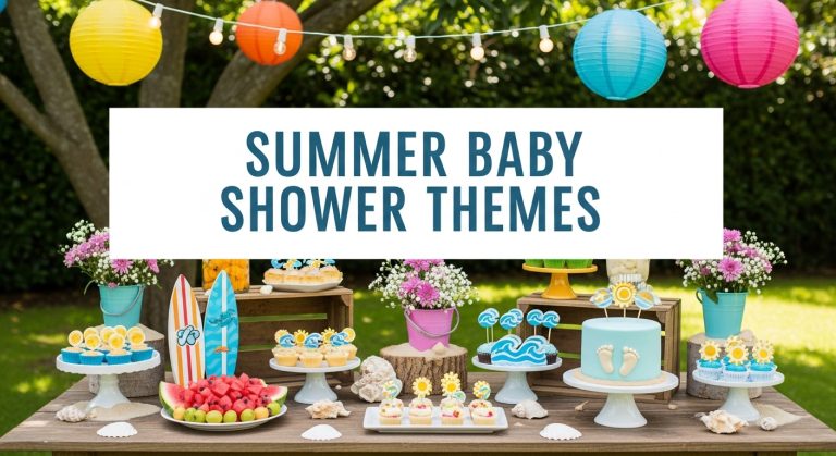 Adorable Summer Baby Shower Themes to Celebrate the Season