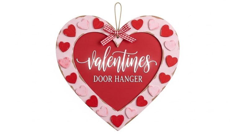 Creative Valentine’s Door Hangers