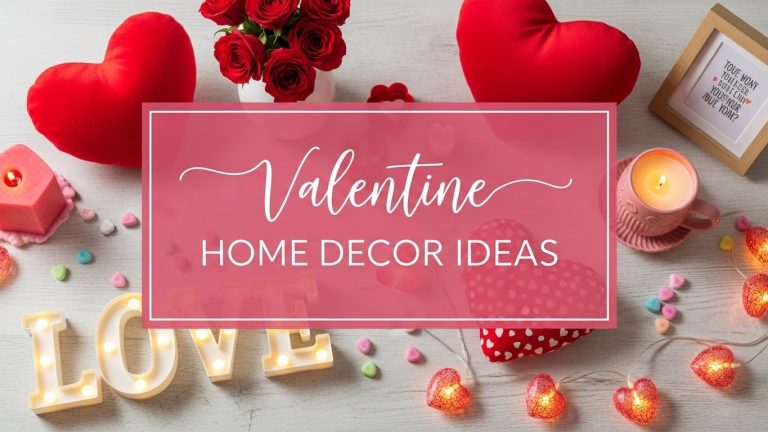 Charming Valentine Home Decor Ideas to Celebrate Love
