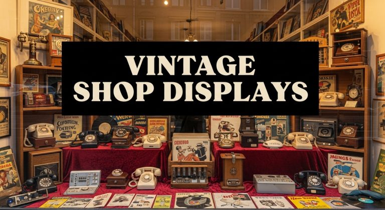 Must-See Vintage Shop Displays to Inspire Your Next Visit