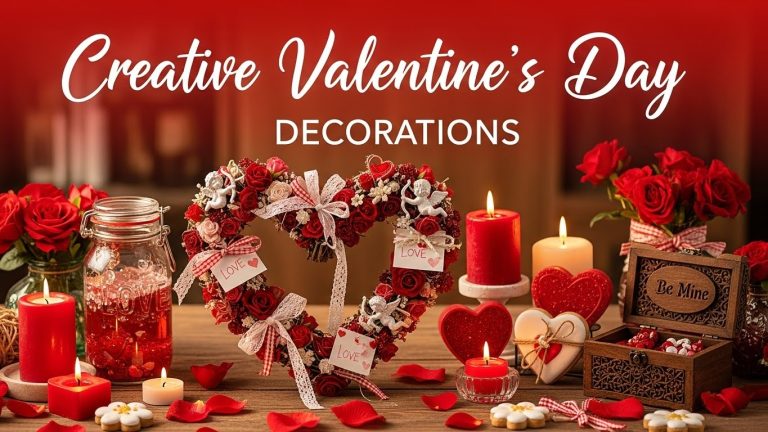 Creative Valentine’s Day Decorations to Make Your Space Lovelier