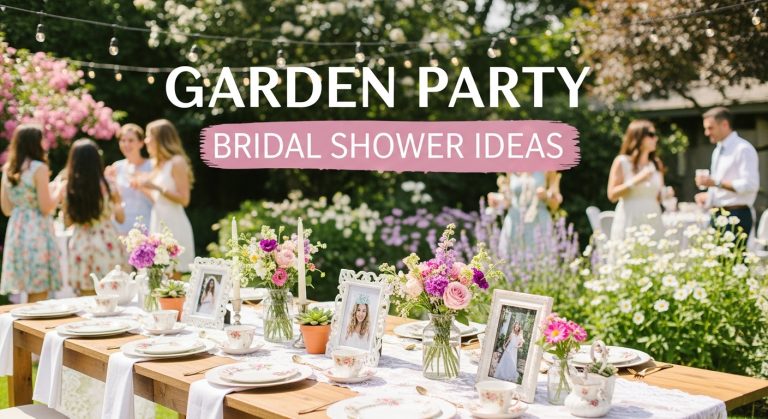 Charming Garden Party Bridal Shower Ideas to Celebrate Love