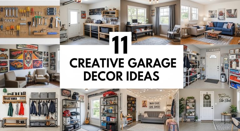 Creative Garage Decor Ideas to Transform Your Space