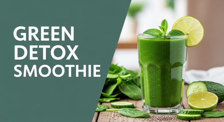 Refreshing Green Detox Smoothie Recipe