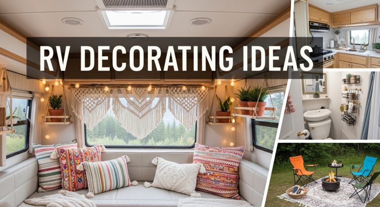 Creative RV Decorating Ideas to Transform Your Space