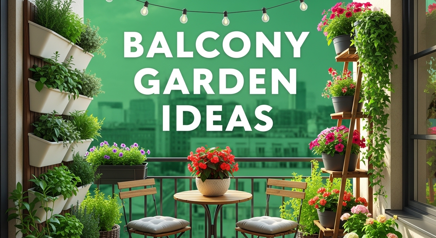 Balcony garden ideas