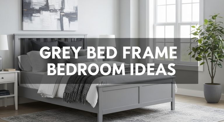 Stunning Grey Bed Frame Bedroom Ideas for a Cozy Retreat