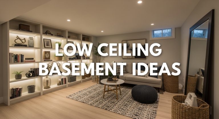 Creative Low Ceiling Basement Ideas to Maximize Space