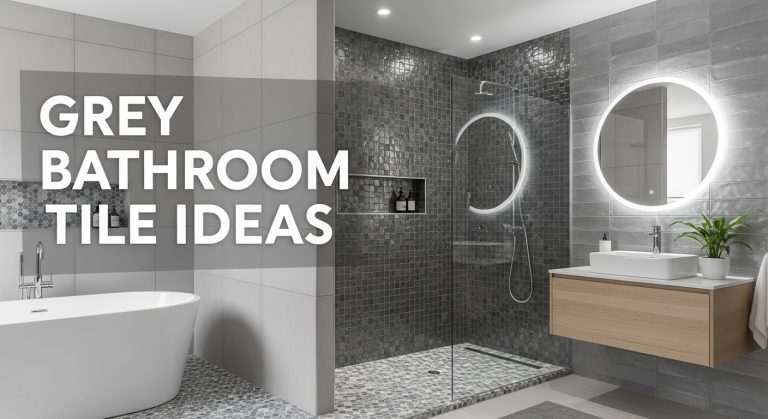 Grey bathroom tile ideas