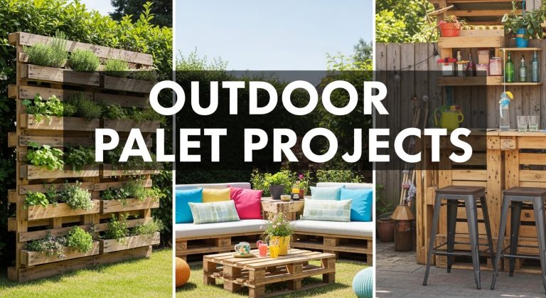 Creative Outdoor Pallet Projects for Your Garden
