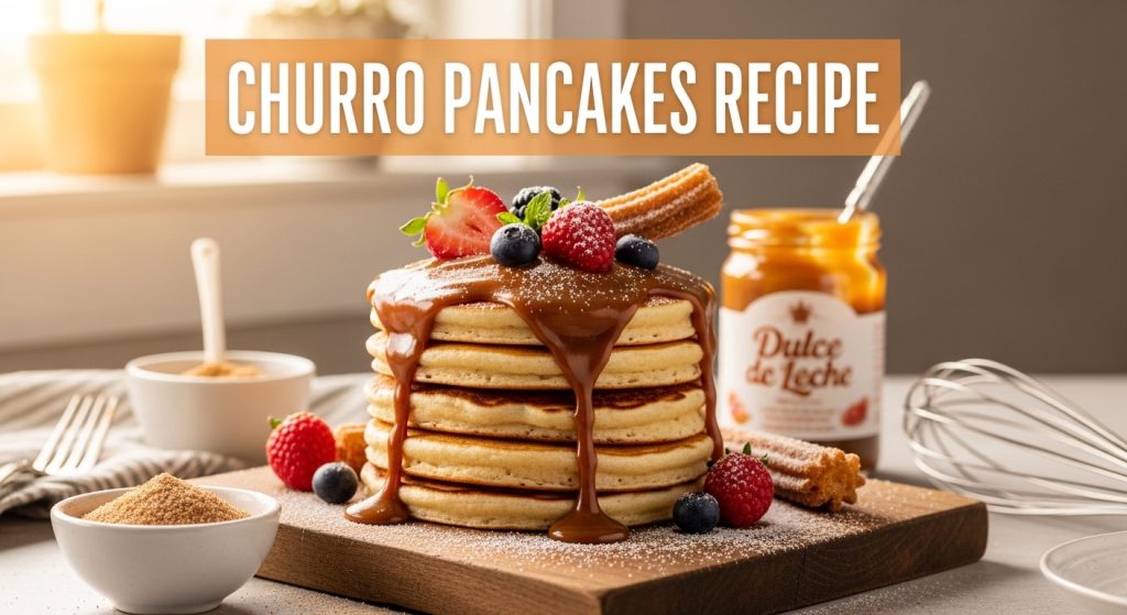Churro Pancakes Recipe