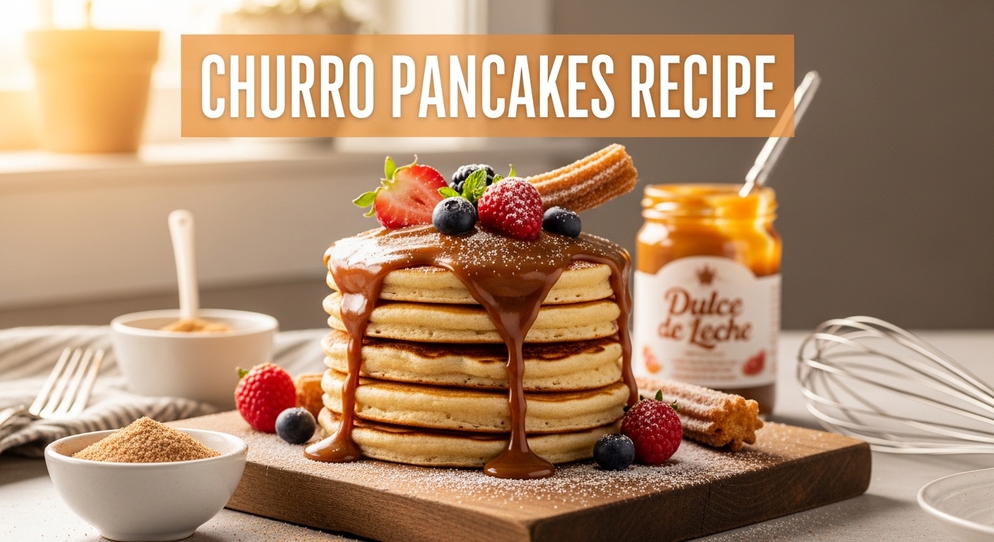 Churro Pancakes Recipe