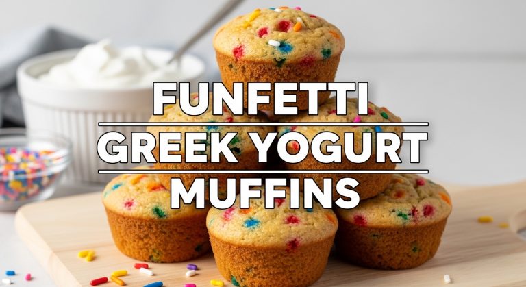 Funfetti Greek Yogurt Muffins Recipe