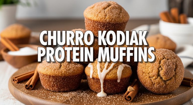 Churro Kodiak Protein Muffins Recipe