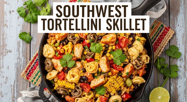 Southwest Tortellini Skillet Recipe