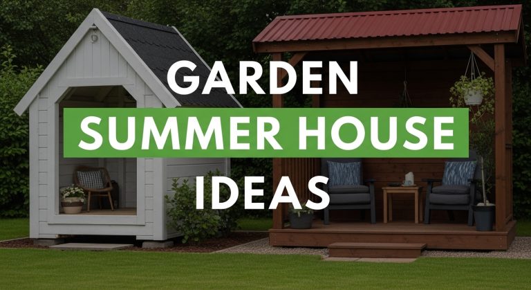 Inspiring Garden Summer House Ideas for Your Backyard