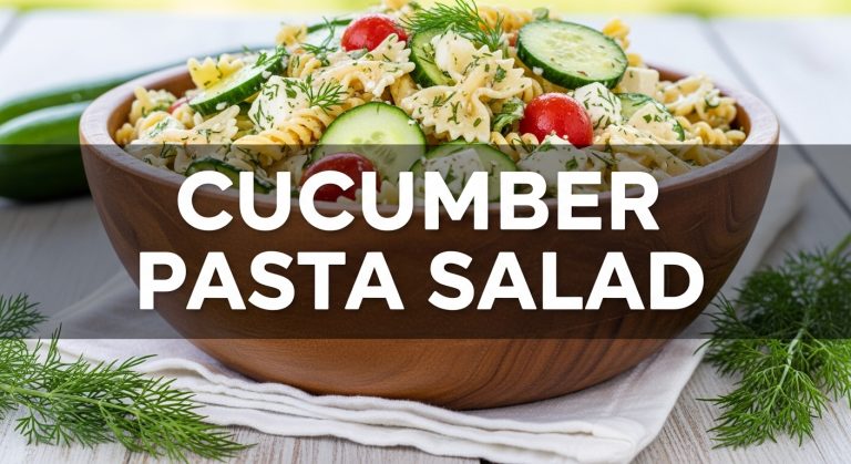 Refreshing Cucumber Pasta Salad Recipe