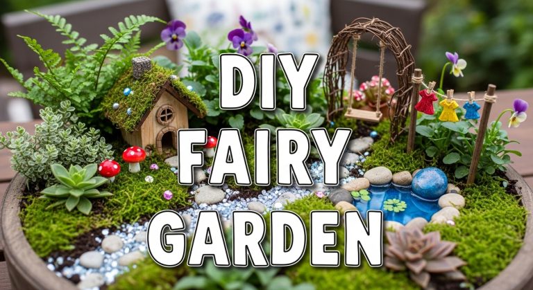 DIY Fairy Garden That Brings Lasting Charm