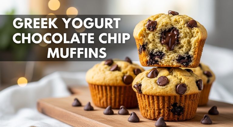 Greek Yogurt Chocolate Chip Muffins Recipe
