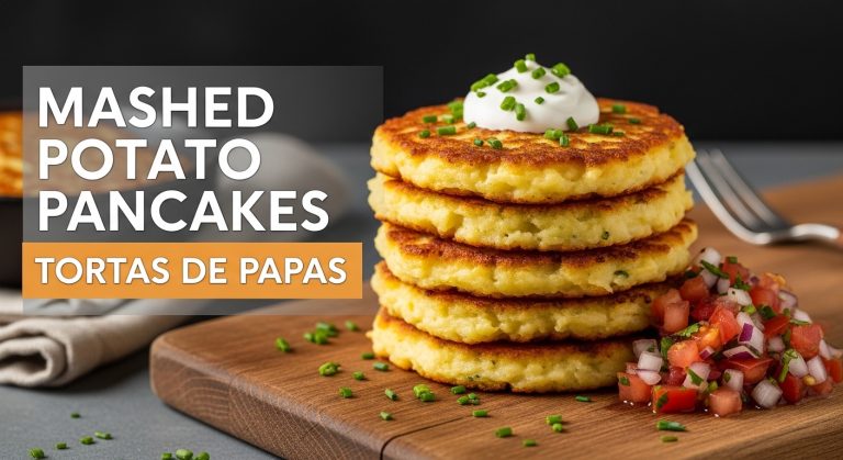 Crispy Mashed Potato Pancakes (Tortas de Papas) Recipe