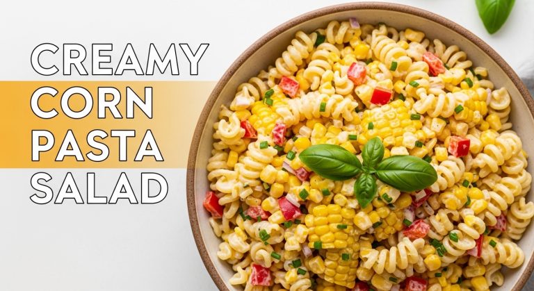 Creamy Corn Pasta Salad Recipe