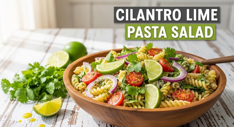 Cilantro Lime Pasta Salad Recipe