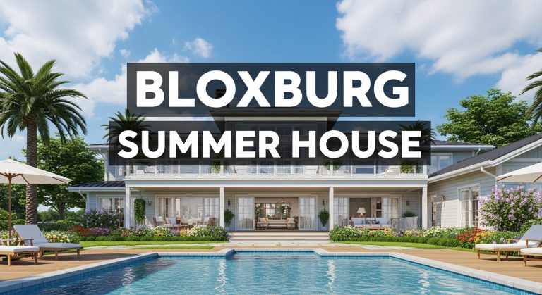 Summer House Decor Items for Bloxburg