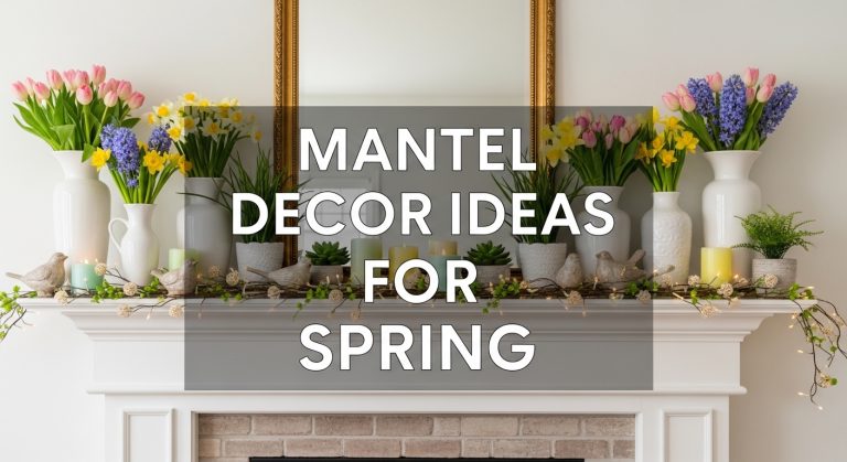 Beautiful Mantel Decor Ideas for Spring
