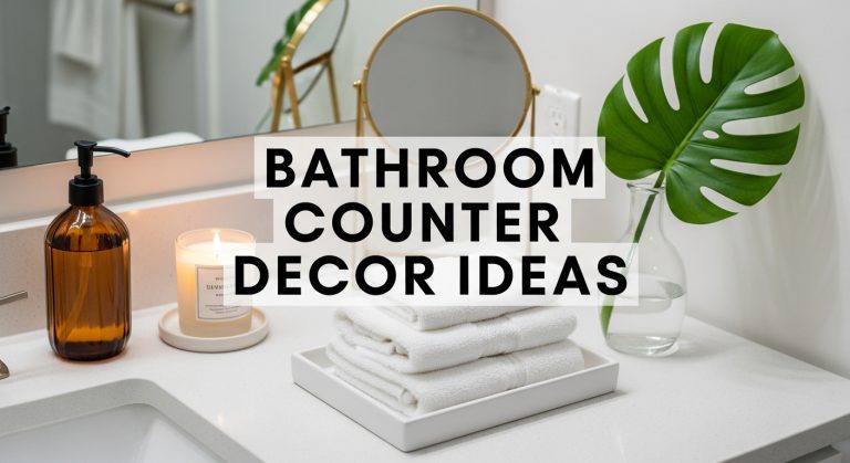 Bathroom Counter Decor Ideas to Elevate Your Space