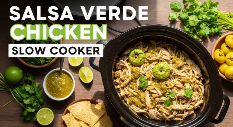 Salsa Verde Chicken Slow Cooker Recipe