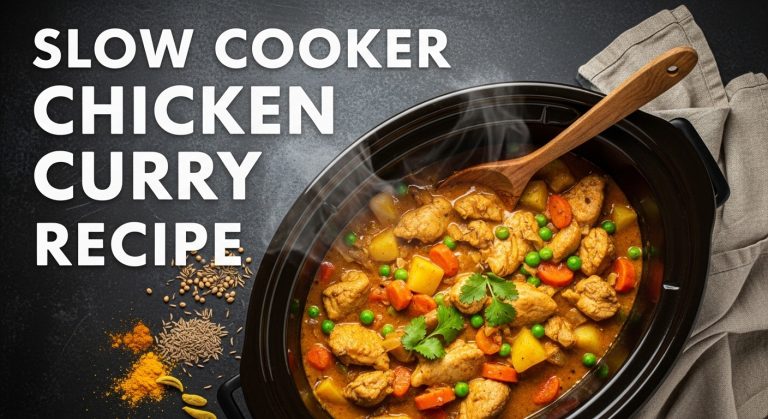 Easy Slow Cooker Chicken Curry Recipe